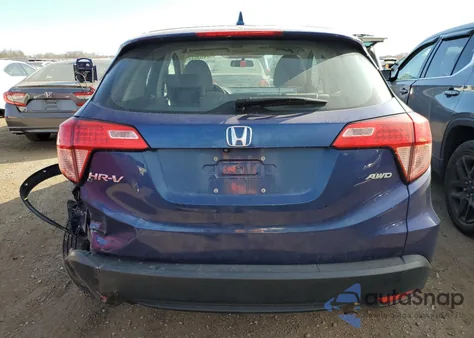 2017 Honda Hr-V Lx из США, поврежденный, VIN 3CZRU6H39HM700678